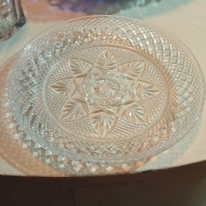 Glass 8 inch plate